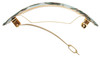 France Luxe Oval Volume Barrette Classic Handmade French Barrette for Women with Thick Hair Strong Clasp Hair Clips for
