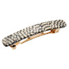 French Amie Small Opera 2 14 inch Celluloid Handmade Automatic Hair Clip Barrette Opera