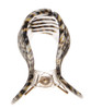 France Luxe Little Couture Claw Clip Opera Silver