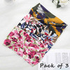 Aceorna Boho Bandeau Headbands Wide Knot Hair Band Stretch Turban Head Wraps Fashion Hair Accessories for Women 3 Pcs Vi