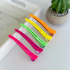 Framar Neon Creaseless Hair Clips 10 pack Professional Salon Hair Clips for Styling Sectioning Hair Styling Clips Hair C