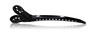 Framar Black Tight Tension Clips For Hair Set of 4 Professional Hair Clips Metal Hair Clips for Styling Stylist Supplies