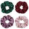 Silk Scrunchies for Girls and Women Cute Hairties for Thick Curl or Fine Hair No Crease Soft Hair Accessories Ponytail H