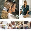 Silk Scrunchies for Girls and Women Cute Hairties for Thick Curl or Fine Hair No Crease Soft Hair Accessories Ponytail H