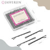 JASVERLIN 2 38 inch Large Hair Bobby Pins Black for Women Girls Decorative Slideproof Firm Hold Big Bobbie Hair Clips Ac