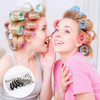 Dgeclr Hair Clips for Women Styling 44Pcs Metal Duck Billed Pin Curl Clips Hair Pins Salon Makeup Hair Dyeing Silver Bla
