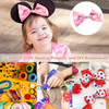 Dgeclr Hair Clips for Women Styling 44Pcs Metal Duck Billed Pin Curl Clips Hair Pins Salon Makeup Hair Dyeing Silver Bla