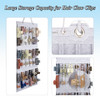 Hanging Claw Clips Holder for Women Claw Hair Clips Storage Organizer for Lady Hair Banana Barrettes and Butterfly Jaw C
