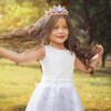 CIEHER Rapunzel Crown for Girls Princess Crown Multicolored Headbands for Birthday Party Mermaid Cosplay