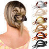 French Concord Flat Hair Clips 6PCS Curved No Slip Volume Strong Hold Hair Claws for Women Girls Medium 4 inches
