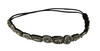 OTYOU Rhinestone Beaded Headbands Jewel Workmanship Elastic Non Slip Hair Bands Women Lady Girls Jewelry Accessories Bla