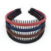 JOBAND teeth comb headbands for women with hair hairbands fashion hair accessories Nonslip head bands ladies 4 color