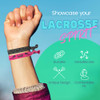 Girls Pink Hair Accessories Set No Crease Hair Elastics Lacrosse Gift