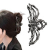 Xiyantiji Black Spider Large Hair Clip for Thick Long Hair Halloween Party Decorations Cosplay Gothic Hair Accessories f