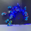 Woent LED Luminous Butterfly Wreath Hair Accessory Wedding Party Hairband Photography Props Hair Hoop Headwear for Women