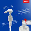 Universal Shampoo/Conditioner Pump for Bottle, 1 L/33.8 oz., Piece 2 White online at globaldelivered