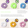 LED Scrunchies 6 Pcs Light up Glow Hairbands Neon Accessories with 3 Light Modes for Girls Women Festival Accessories Ch