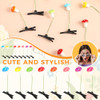 Luinabio 30 Pcs Bean Sprout Hair Clips Rave Mixed Style Plant Hairpins Hair Accessories for Party IrishMushroom