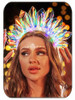 JONKY Light Up Crown Led Headband Glow Birthday Headpiece Rave Costume Hair Accessories for Women