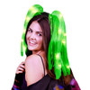 GREUS Light Up Headbands for Women Girls Noodle Hair Accessories Hair Hoops Luminous Glow Headpieces Braids Hose Flash H