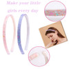 Lizioo 6 Pack Girls Headbands Glitter Kids Hair Accessories BowHeartStar Shaped Sweet Hairband For ToddlerGirlsTeens