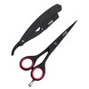 Professional Hairdressing Scissor and Razor Set Hair Cutting Scissor Shears Kit Hair Beard Trimming Shaping Grooming Thi