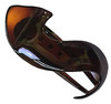 Parcelona French Crochet 3 Tortoise Shell Celluloid Non Slip Side Slide In Jaw Yoga Hair Claws for Fine Hair Women Hair