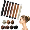 KISSBUTY Bun Maker 7 Count Hair Donut for French Twist Wrap Snap Disk Hair Styling DIY Tool for Women and Girls 7 Shades
