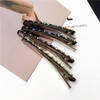 Vpang 2 Pcs Shiny Rhinestone Diamond Barrette Clip Duckbill Alligator Hair Accessories for Women Girls Blue