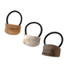 3 PCS Acrylic Cuff Hair Ties Elastics Ponytail Holders Hair Bands Ropes for Women Girls Oval