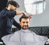 MAFENT Hair Cutting Cape Barber Salon Cape with Hair Catcher