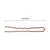 Tbestmax 300 Bun Hair Bobby Pins U Shaped Pin Hair Grips to Clip Ballet Hair Net for Women 5 CM2 Inch Brown