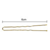 300 Bun Hair Bobby Pins U Shaped Pin Hair Grips to Clip Ballet Hair Net for Women 6 CM23 inch Golden