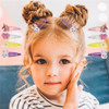 Butterfly Snap Hair Clips Rainbow No Slip Girls Sparkly Unicorn Hair Accessories Toddlers Kids Hair Clips Colorful Rabbi