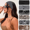 Kachanaa 6 Pack Solid Color Boho Style Nonslip Printed Headband Wigs for Women Soft Elastic Breathable Hair Bands Turban