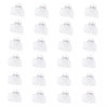 Cobahom 24 Pack Small Hair Claw Clips 12 Inch Plastic Hair Clips for Thin Hair NoSlip Mini Hair Clips Hair Styling Acces