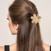 8PCS Hair Clips for Women Flower Claw Clips for Thick Hair NonSlip Hair Accessories with MultiStyles Neutral Colors Hair