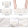Chuangdi 4 Pcs Microfiber Headband Spa Wristbands and Wrist Bands for Washing Face Cuffs Towel Wristbands Hair Headband