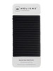 Heliums Thin Seamless Hair Ties Black 6mm Nylon No Damage Ponytail Holders 175 Inch Medium Hold for Thin to Normal Hair