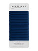 Heliums Thin Seamless Hair Ties Navy Blue 6mm Nylon No Damage Ponytail Holders 175 Inch Medium Hold for Thin to Normal H