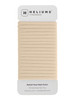 Heliums Thin Seamless Hair Ties Beige Blonde 6mm Nylon No Damage Ponytail Holders 175 Inch Medium Hold for Thin to Norma