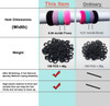 Lintopos Baby Hair Ties Elastic Hair Bands Small Hair Ties for Girls Rubber Bands Elastic Ponytail Holders Multicolor