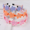 Ooosonlu Toddler Headband with bow little girl headbands glitter headband for girls headband for little girl hair access