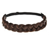 TOECWEGR Braid Headband 3 Strand Synthetic Braided Hair Headband Stretch Plaited Hairpiece Fashion Girl Costume Hair Acc