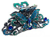 Fashion Lifestyle Large Metal Alloy Hair Claw Jaw Clip for Women and Girls Pretty Strong Clamp NonSlip Barrette Hair Upd