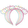 XIMA 12pcs Pig Ears Plastic Headbands Women Hairbands Accessories SPPig