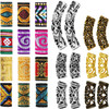 WILLBOND 24 Pcs Hair Jewelry for Braids Loc Jewelry for Dreadlock African Beads Hair Tube Beads DIY Braiding Accessories