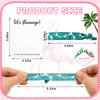 Weysat 30 Pieces Tropical Hair Ties Flamingo Bachelorette Party Favors for Beach Theme