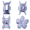 12Piece Flower Claw Clips Large Jaw Clips for Women Girls Thick Thin Hair 12 Colors Matte NonSlip Strong Hold