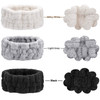 Chuangdi 3 Pieces Spa Headband for Women Facial Makeup Headband Soft Terry Cloth Hairband for Washing Face Mask Spa Show
